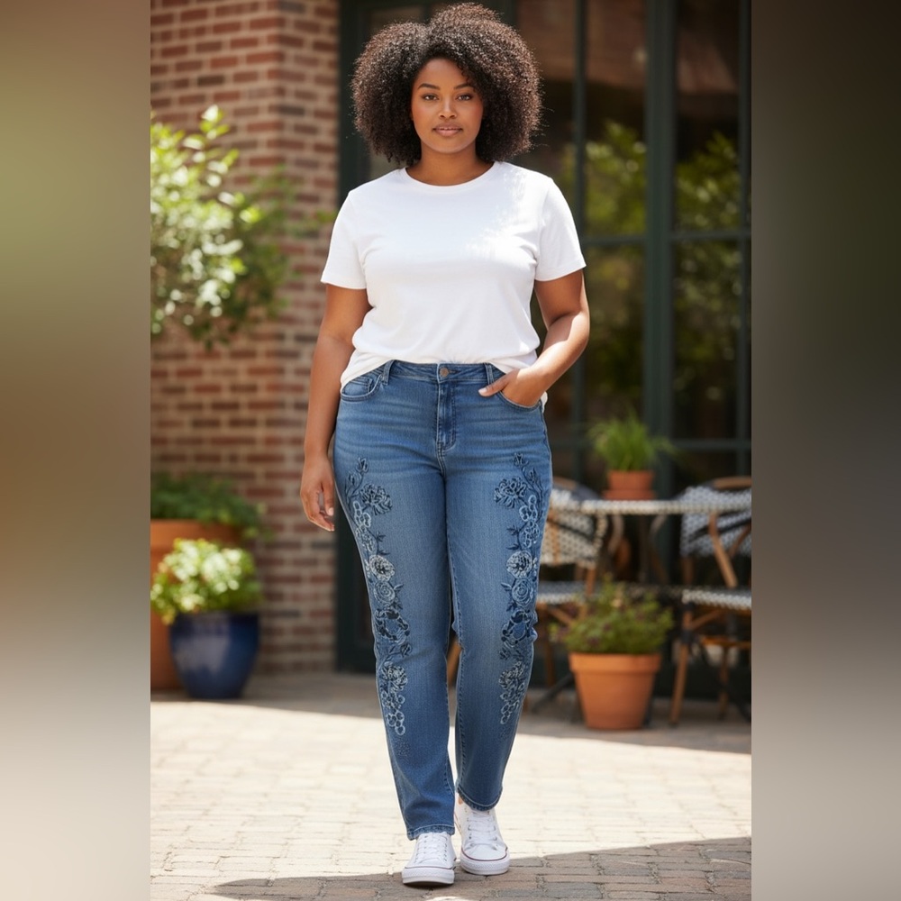 Bandolino Lizbeth Stretch Jeans size 16